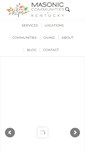 Mobile Screenshot of masonichomesky.com